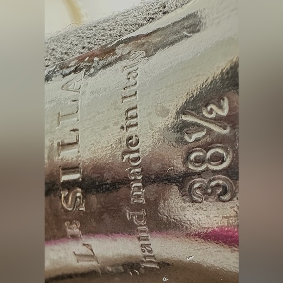 Le Silla, Limited Edition, Grey Crystal, Ankle Boot, Made in Italy, 8-8.5 (38.5) - Picture 12 of 12